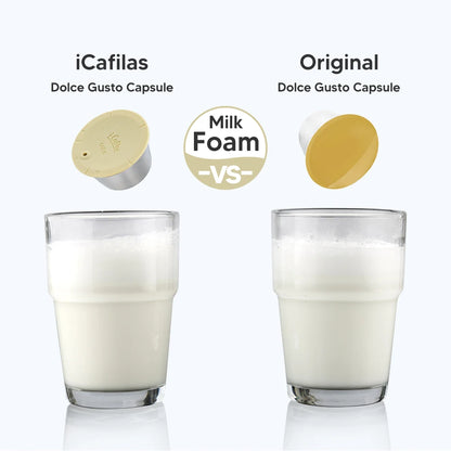 Refillable Milk & Coffee Capsule for Nescafe Dolce Gusto Stainless Steel Reusable Coffee Pod Filters for Picolo xs  Machine