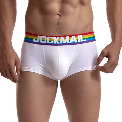 4PCS/Lot JOCKMAIL Underwear Men Boxer Men's Underpants Shorts Man Panties Boxer Hombre Ropa Interior Hombre Modal Breathable