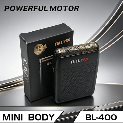 BILL PRO 400 Shaver New Whitening Retoucher Professional Beauty Light Head Tool Vintage Oil Head Styling Barber Shaving Machine