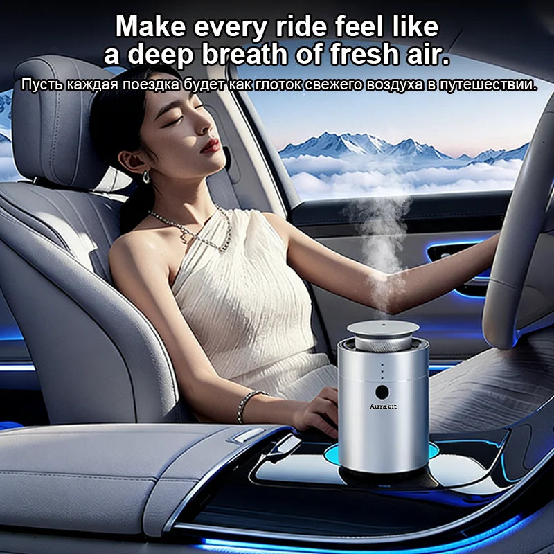 Professional Essential Oil Aroma Diffuser Smart Timer Quiet Fast Deodorization AI Auto Sensing 80m³ Coverage for Home Car