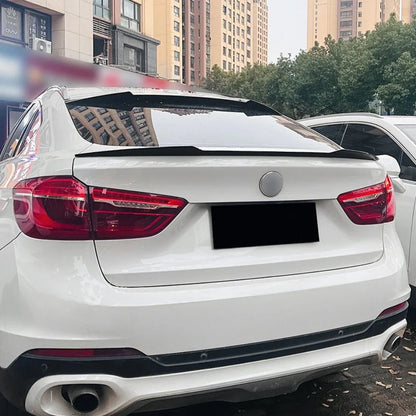 Rear Wings Body Kits Tuning Tailgate Splitter for BMW X6 X6M F16 2014-2019 Rear Trunk Roof Lid Spoiler Tail Wing Car Refit