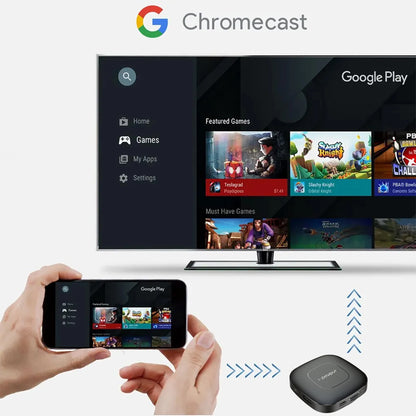 Android16 Smart Home Theater TV Box AllwinnerH313 Google Assistant Netflix Streaming Bluetooth Media Player 2G16G 2.4G5G Wifi T1