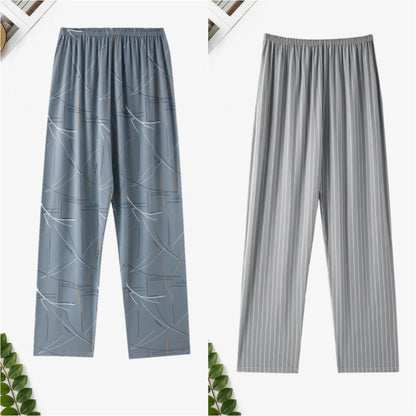 Men's Pajama Pants, Men's Pants, Spring & Fall Single-Piece Home Pants That Can Be Worn Outside, Korean Style Home Pants, Autumn and Winter Styles