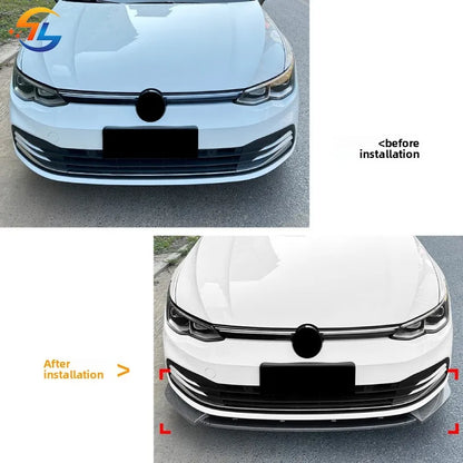 For Volkswagen Golf MK8 2020-2024 Pro Standard Edition Front Lip Spoiler Modification