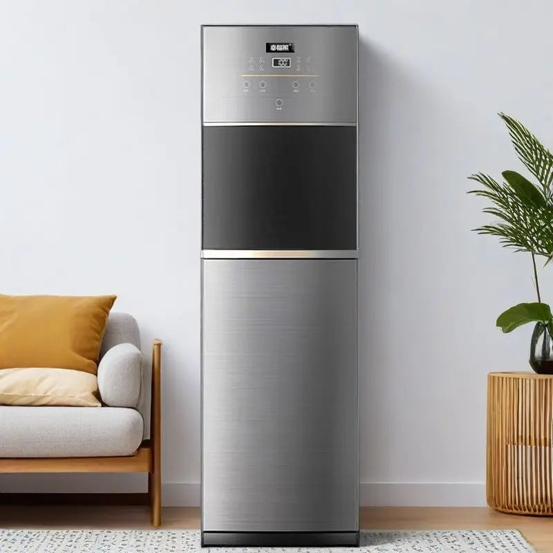High-end instant hot water dispenser with bottom bucket, hot and cold dual-purpose fast heating luxury large new tea bar machine