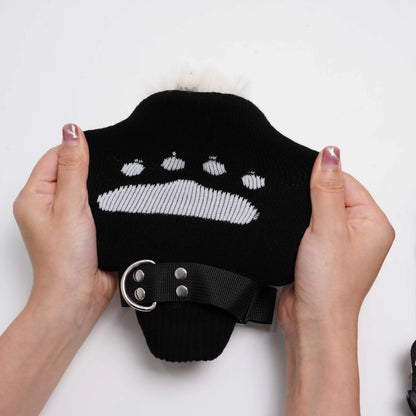 New Cat Paw Gloves Women Halloween Party of Performance Props Erotic Handcuffs BDSM Bondage Slave Sex Toys for Couple Cosplay
