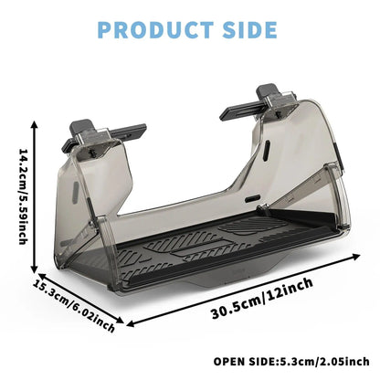 TEEQ Center Under Screen Storage For Tesla Model 3 Highland Model Y Tray Storage Box Behind The Screen Storage Box Accessories