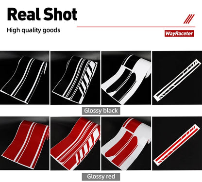 Edition 1 Stripe Sticker Door Side Hood Bonnet Roof Tail Vinyl Decal For Mercedes Benz W205 C63 AMG C Class C205 Coupe A205 S205