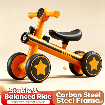 Children's Balance Bike Baby Gift Birthday Ultra Light Girl Toy 1-3 Years Old Skating Balance Bike
