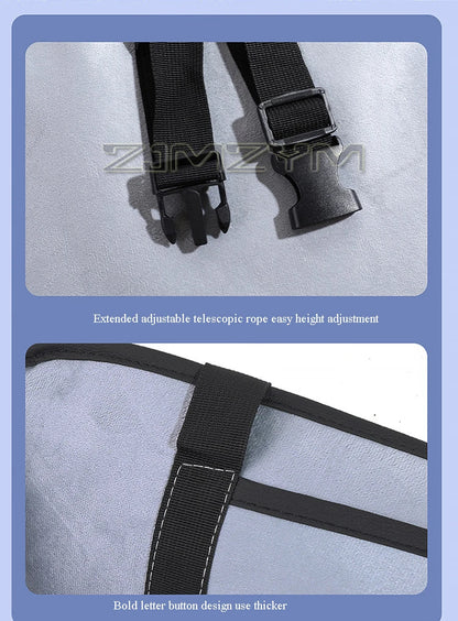 Car Travel Bed SUV Rear Seat Sleeping Mat Non-Inflatable Camping Mattress Extension Board With Special Head Block Folding Pad