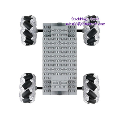 Programming Building Blocks STEAM Programming Technology Mechanical Assembly Plug-in Bricks Science and Education Toys Car