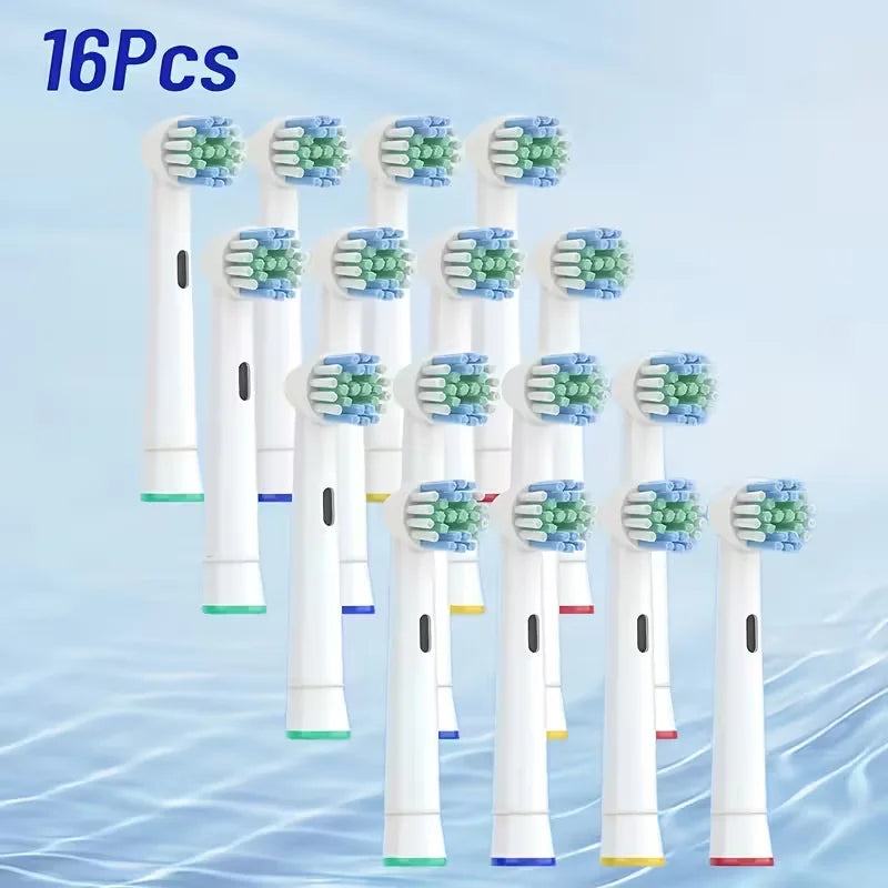 4/8/16/20/40Pcs Replacement Toothbrush Heads Compatible with Oral-B Braun Professional Electric Toothbrush Heads Brush Heads