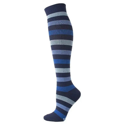 Sport Compression Stockings Funny Pattern Halloween ballon Dot Leg Pressure Running Cycling Multi Color Compress Socks