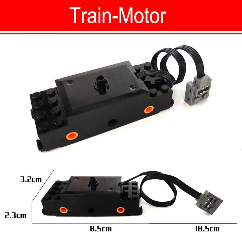 Technical Motor Parts Multi Power Functions 8293 8883 Tool Servo Train Motor PF Model Sets Building Blocks Compatible brand