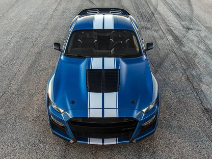 For Ford Mustang EcoBoost Shelby GT Hood Roof Trunk Vinyl Stripe Decal Set – PVC Car Styling Wrap Film Kit