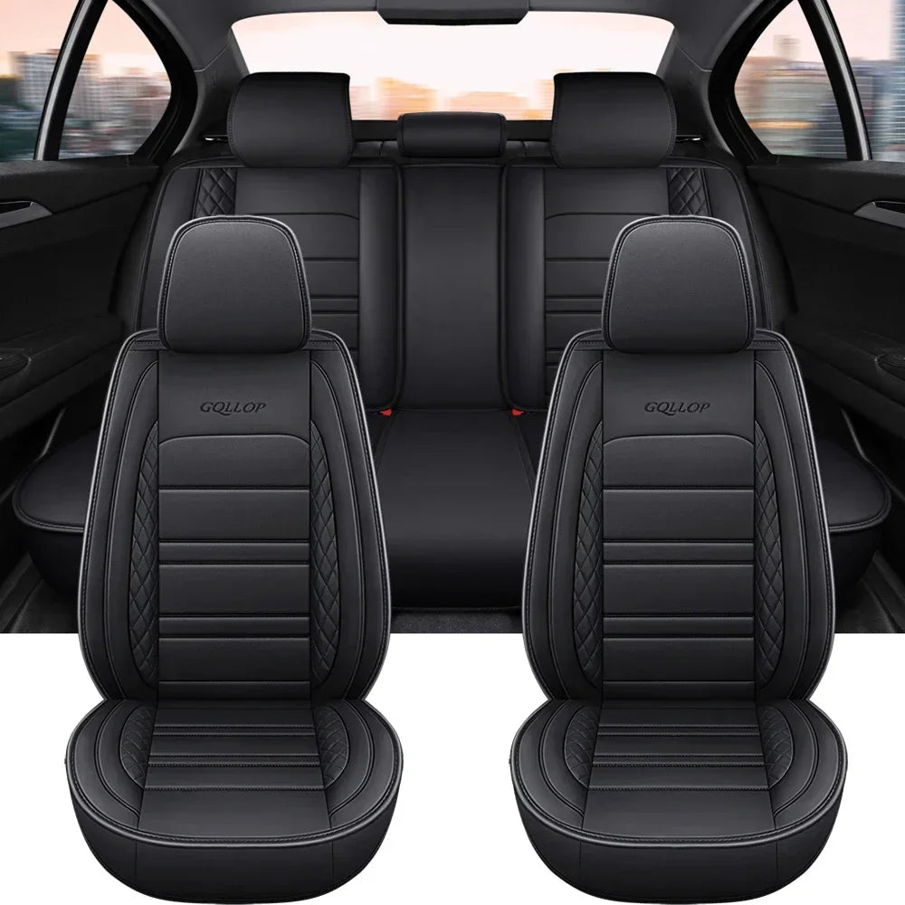 Full Coverage Pu Leather Car Seat Covers for BYD ATTO 3 Dolphin Seal Song PLUS Ora 03 Pro Sea Lion 07 Car Accessories
