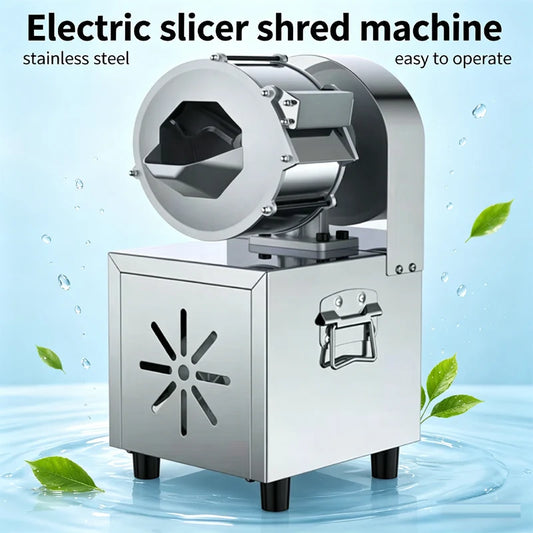 Commercial Electric Vegetable Dicing Machine Radish Carrot Potato Onion Granule Slice Cube Cutting Machine Home Food Processor