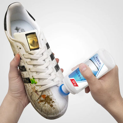 New White Shoes Cleaner Polish Cleaning Tool For Casual Leather Shoe Sneakers Shoe Brushes Spong Supplies Magic Refreshed