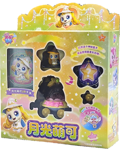New Catch Teenieping Anime Figure Shining Meteor Season 6 Chinese Version 7 Toy Set Sweetheart Doll Figurine Collection Toy Gift