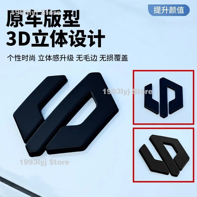 For LEAPMOTOR B10 Styling Plastic Rear Emblem Front Grille Badge High-end Decals Auto Exterior Decoration