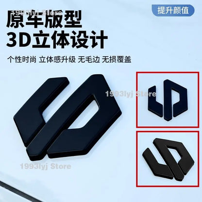 For LEAPMOTOR B10 Styling Plastic Rear Emblem Front Grille Badge High-end Decals Auto Exterior Decoration