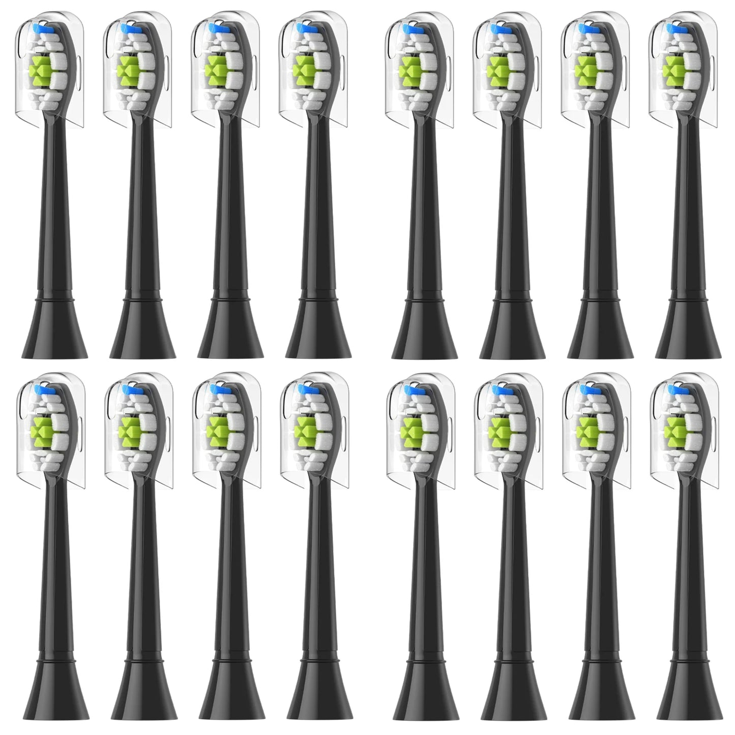 4-20pcs Replacement Toothbrush Heads Compatible with Philips Soft Replacement Electric Brush Head 4100 6500 6100 7500 5