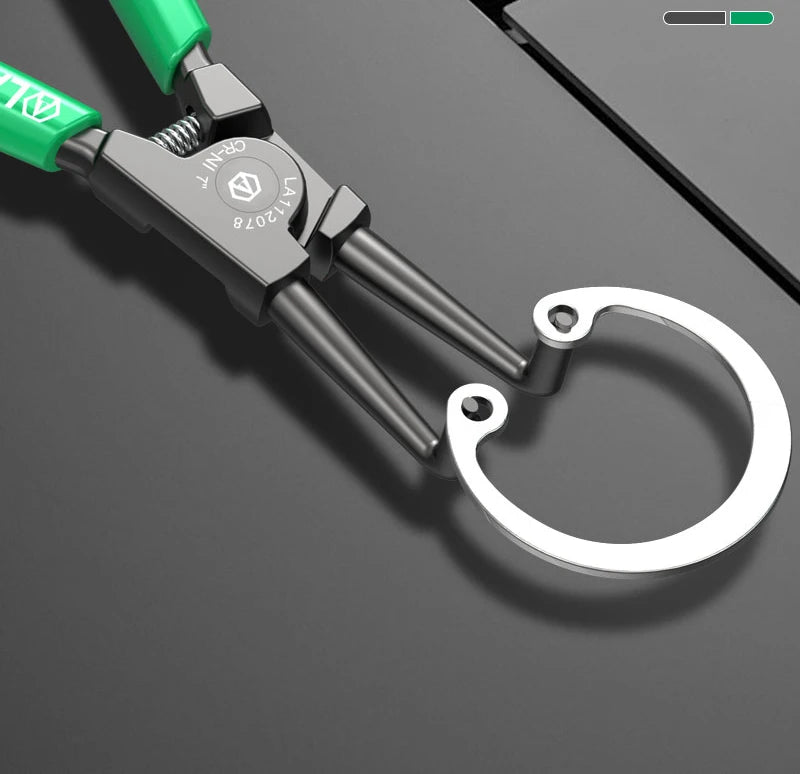 LAOA 7 inch Internal External Pliers Retaining Clips Portable Multifunctional Snap Ring Circlip Pliers For Hand Tool