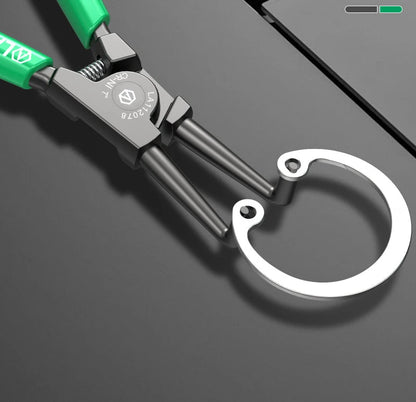 LAOA 7 inch Internal External Pliers Retaining Clips Portable Multifunctional Snap Ring Circlip Pliers For Hand Tool