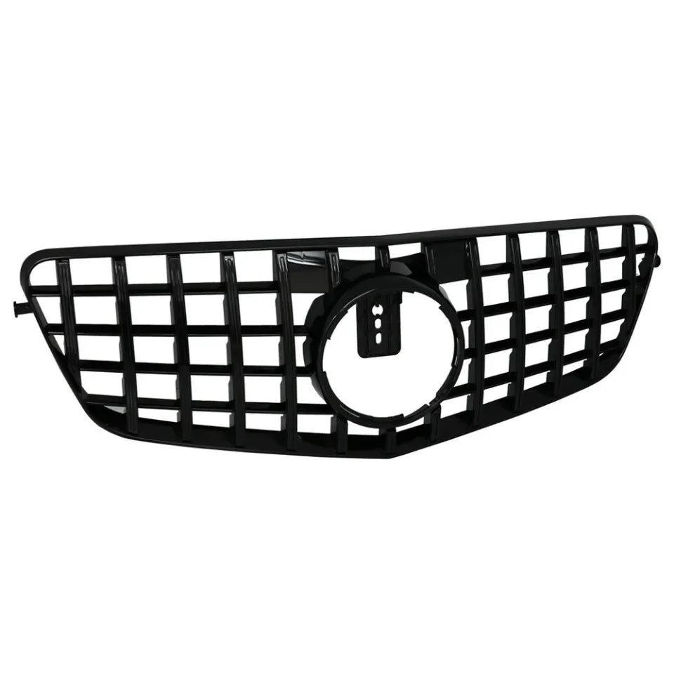 XVIP Chrome Black Diamonds Style Front Racing Grille For Mercedes Benz E-Class W212 E250 E300 E350 E500 2010-2013 Bumper Grilles