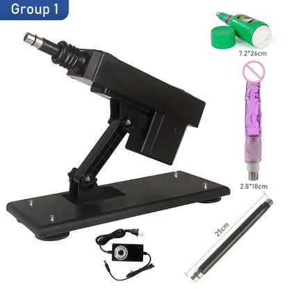 Reciprocating Linear Fuvk Machine with 3XLR Vagina Anal Thrusting Dildo Vibrator Love Machine Device Gun Adult Couple GIft Goods