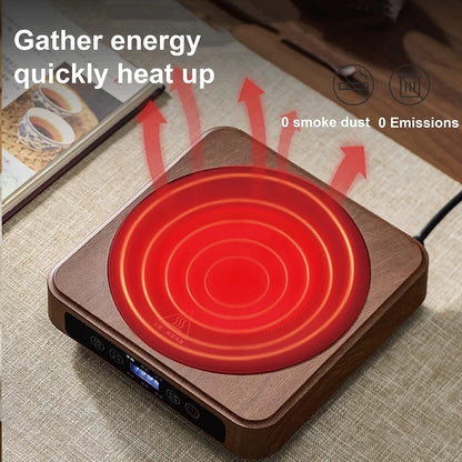 1500W Electric Ceramic Stove Home Timing Coffee Stove Keep Warm Tea Stove Office Temperature Control Tea Maker Multifunction