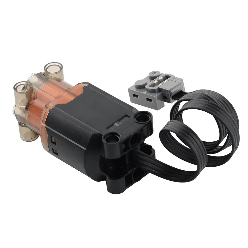 Small Particle Motor Power Group Kit Compatible Building Blocks L-Motor Enhanced Version STEM Technical DIY Bricks Set