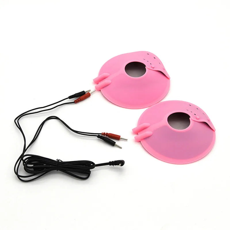 Promotion Electroshock E-stim Sex Products Electrosex Penis Ring E-stim Anal Butt Plug Electrostimulation Nipple Clamps Estim