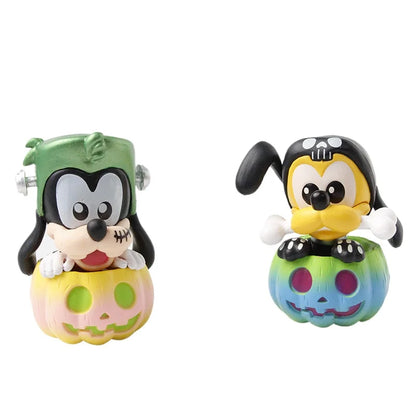 Mickey Mouse and Friends (Pumpkin Version) Halloween Limited Cosbi Blind Box Mini Figure Guess Pack Christmas Gifts