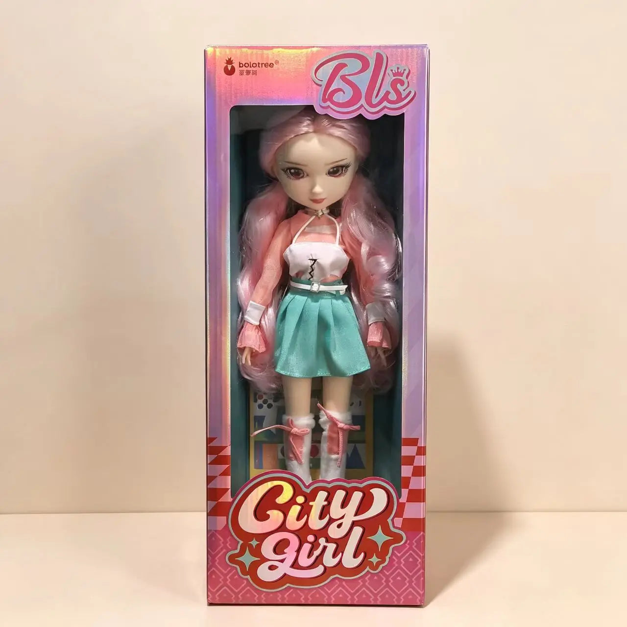 Fashion Doll Original 5-inch BJD Doll: Beiji Dihua'er Cute Art Figure with Articulated Joints and Doll Clothes