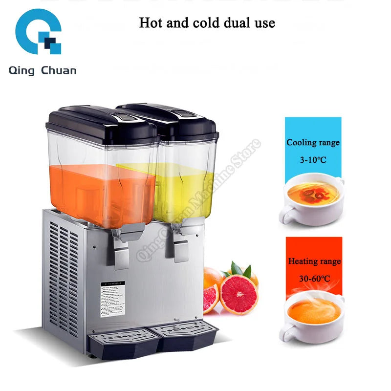 Beverage Machine Commercial Juice Machine Hot Cold Dual Temperature Cold Drink Mchine By Sea