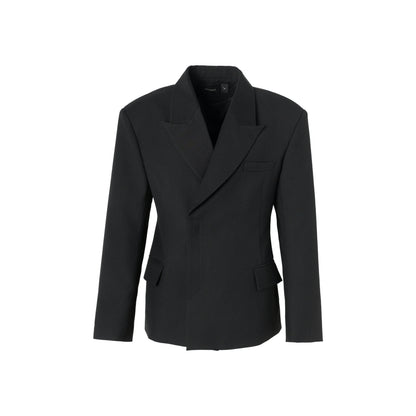 High Street Blazers Men's Silhouette Waist Cinching Suit Spring Anti Wrinkle and Drooping Feeling Inverted Blazer Jackets Suits