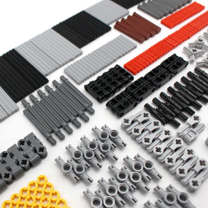 882PCS Blocks High-Tech Technical Parts Pin Beam Axle Connector Panel Gear Car Motorcycle Building Blocks Bricks Compatible Toy