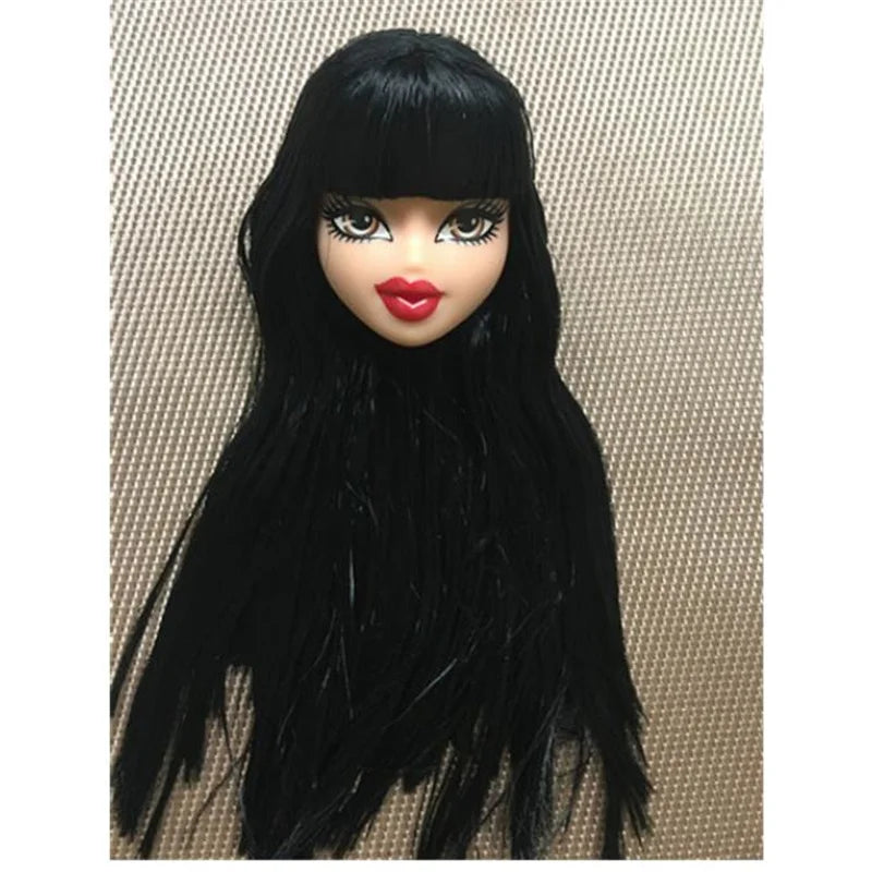 2001 Version Original Brazz Doll Multi-Joint Movable Vintage Rare Face Doll Heads And Shoes Replacement Hand DIY Toy Accessories