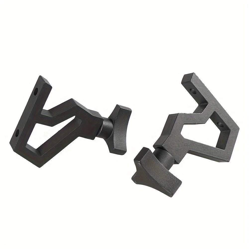 2pcs Adjustable Jack Mounting Bracket for Jeep Wrangler JK 07-18 Car Jack Tube Mount Bracket Black Easy Installation