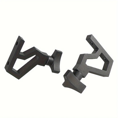 2pcs Adjustable Jack Mounting Bracket for Jeep Wrangler JK 07-18 Car Jack Tube Mount Bracket Black Easy Installation