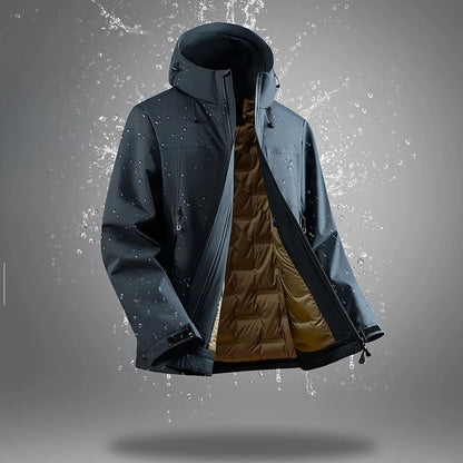 2025 New White Duck Down Men's Waterproof Windproof Warm Down Jacket 2025 Winter Jacket Casual Thick High-quality Clothing