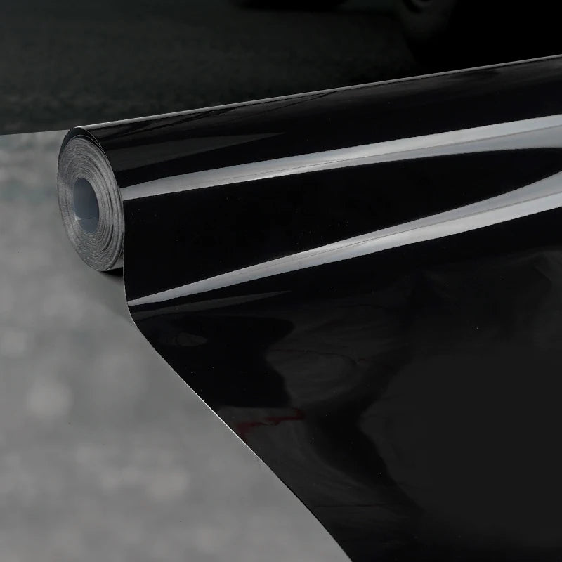 Super Glossy Black PPF Car Wrap Vinyl Film Self-Adhesive Sticker Car wrapping Film Vinyl Roll With Air release
