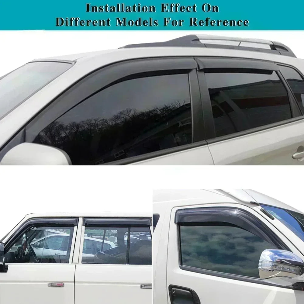 Window Visor for Subaru Forester 2009 2010 2011 2012 2013 Wind Deflectors Rain Guards Door Visor Vent Shades Ventvisor Sun Rain
