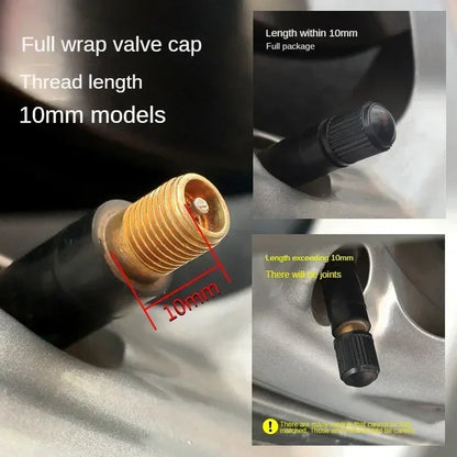 4-1000Pcs Car Tire Valve Caps High Quality Truck Motorcycle MTB Road Bicycle Tyre Rim Valve Stem Plastic Covers Car Accessories