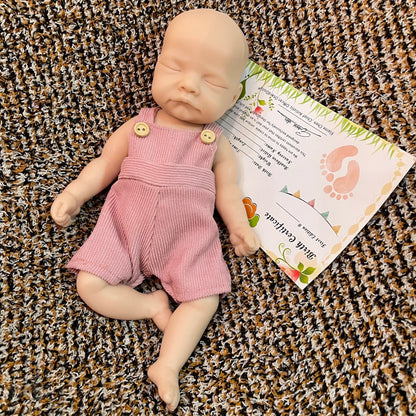OtardDolls 25CM Unpainted Silicone Girls Whole Body Soft Solid Silicone 8 Styles Dolls Toys For Gifts Reborn Corpo De Silicone