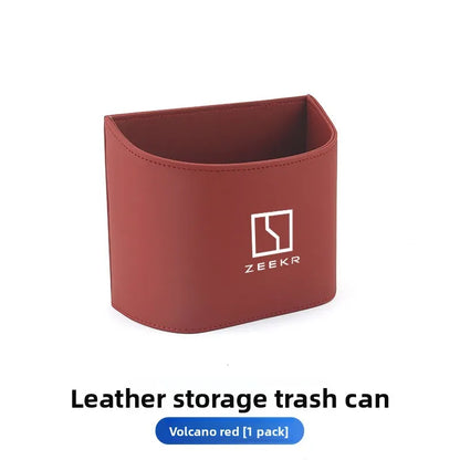 Suitable for ZEEKR 007gt 7X Zeekr 001 009 mix zeekr 9x car garbage bin storage box, car door water cup holder