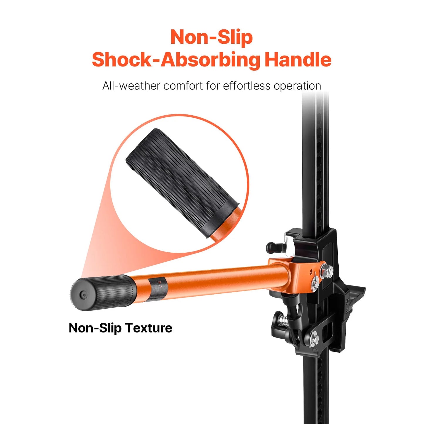 SucceBuy Farm Jack 60" Utility High Lift 3.18 Ton(7000lb) Ratcheting Off Road Jack Heavy-Duty Jack w/ 5.12"-54.33" Range for SUV