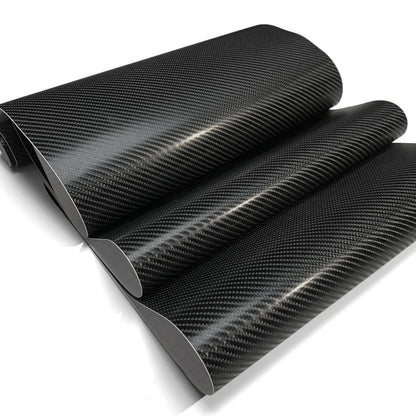 Glossy Matte Carbon Fiber Vinyl Car Wrap Films Bubble Free for Car Sticker Laptop Skin Phone Cover Motorcycle Vehicle Decal