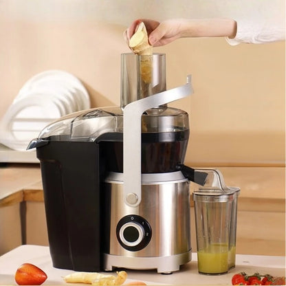 Sugarcane juicer merchant slag juice separation fully automatic multi-functional large diameter fruit vegetable juice machine